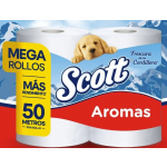 PAPEL HIGENICO SCOTT AROMAS 50 MTS