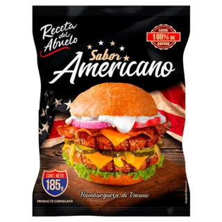 HAMBURGUESA SABOR AMERICANO 100 grs.